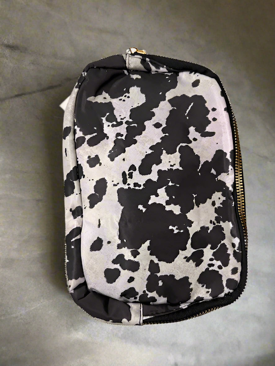 Cowprint Crossbody Bag