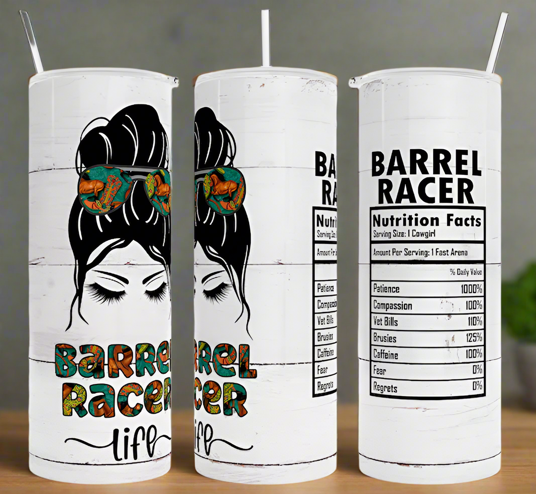 Barrel Racer Life 20oz Tumbler