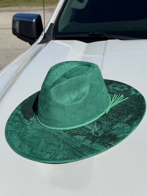 Emerald Long Live Cowgirls Hat