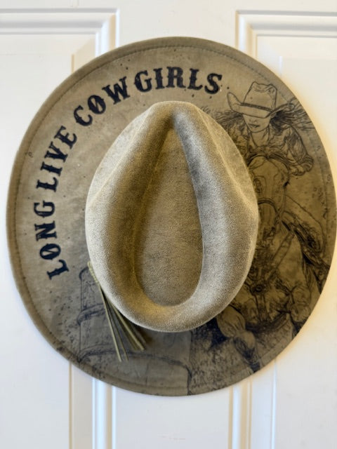 Barrel Racers Engraved Hat