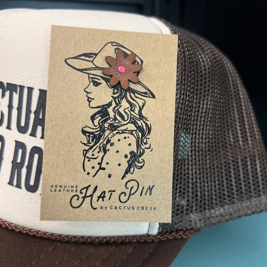 Flower Hat Pin