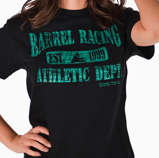 Barrel Racing Athletic Dept Tee